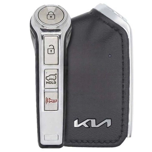KII1T1-Black-Gold Plating- Car Key Cover For Kia