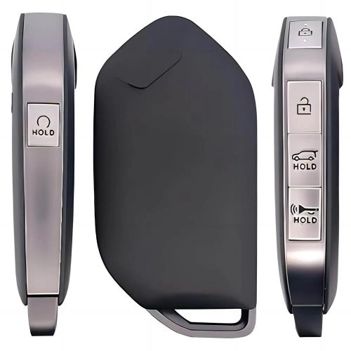 KIJ2T1-Granny Grey-Gold Plating- Car Key Cover For Kia