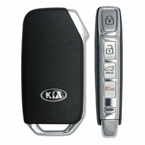 KIK2T1-Red-Gold Plating- Car Key Cover For Kia