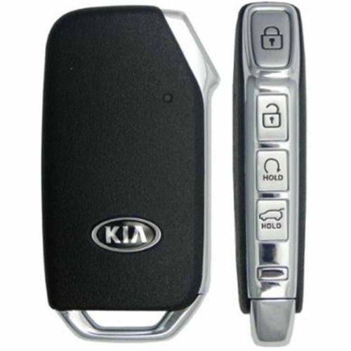 KIK3T1-White-Gold Plating- Car Key Cover For Kia