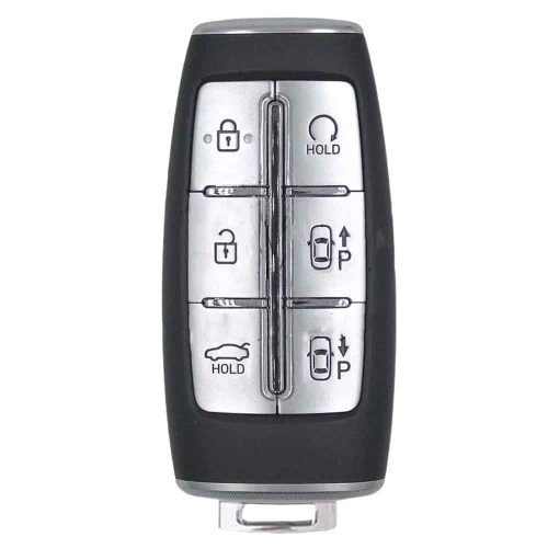 GNA3T1-White-Gold Plating- Car Key Cover For GENESIS