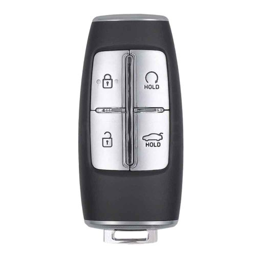 GNA6T1-White-Gold Plating- Car Key Cover For GENESIS