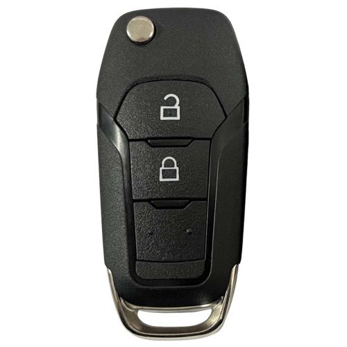 FOA2T1-Black-Gold Plating- Car Key Cover For Ford