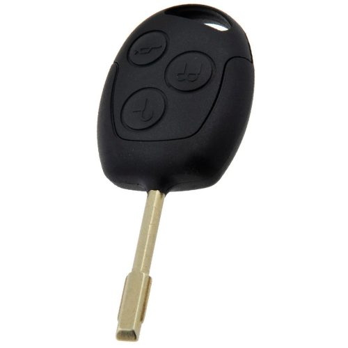 FOI1T1-Black-Gold Plating- Car Key Cover For Ford