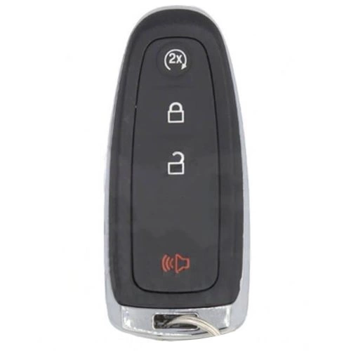 FOJ2T1-Black-Gold Plating- Car Key Cover For Ford LINCOLN