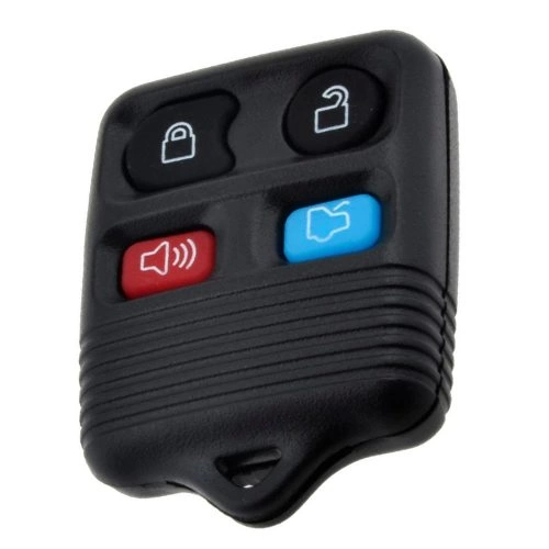 FOK1T1-Branco-Dourado- Capa para chave de carro para Ford LINCOLN Mercury