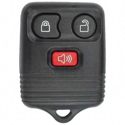 FOK4T1-Black-Gold Plating- Car Key Cover For Ford Mazda