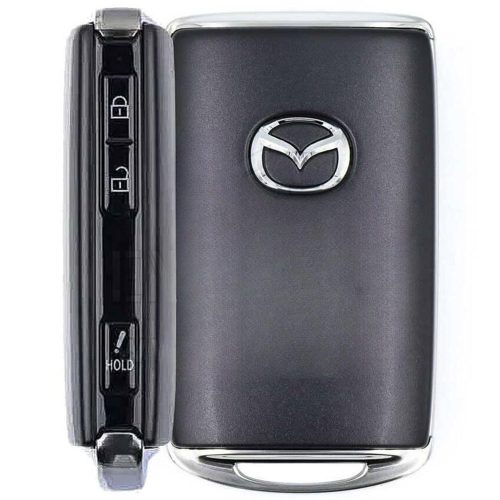 MAA4T1-Black-Gold Plating- Car Key Cover For Mazda