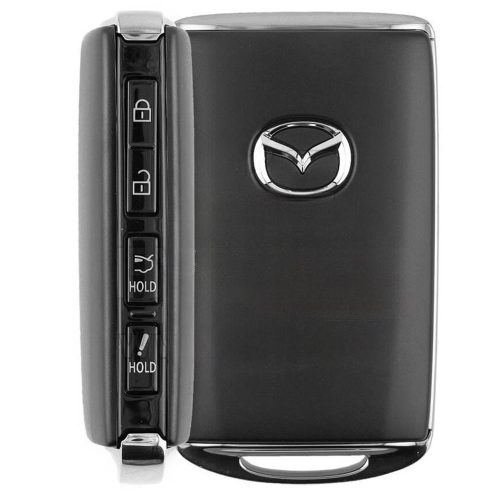 MAA6T1-Green-Gold Plating- Car Key Cover For Mazda