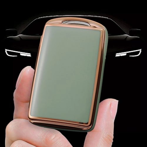 MAA6T1-Green-Gold Plating- Car Key Cover For Mazda