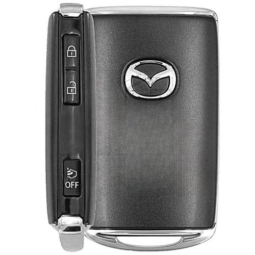 MAA7T1-Red-Gold Plating- Car Key Cover For Mazda
