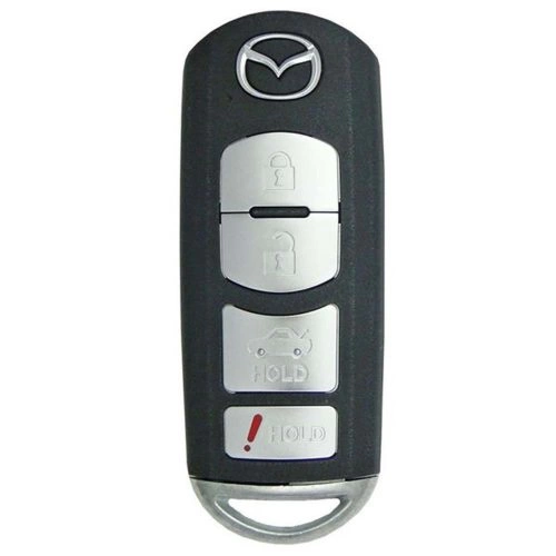MAB3T1-Green-Gold Plating- Car Key Cover For Mazda Toyota Scion
