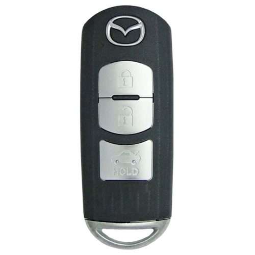 MAB5T1-Red-Gold Plating- Car Key Cover For Mazda