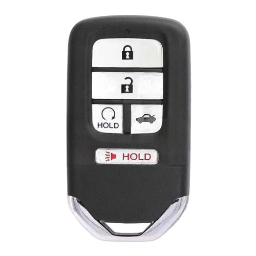 HOA6T1-Purple-Silver Plating- Car Key Cover For Honda
