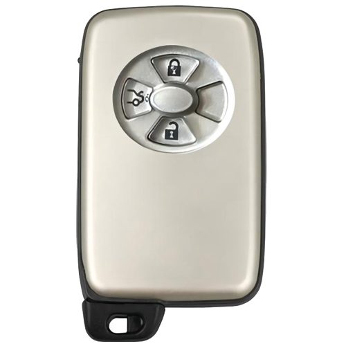 TOO1T1-Granny Grey-Gold Plating- Car Key Cover For Toyota