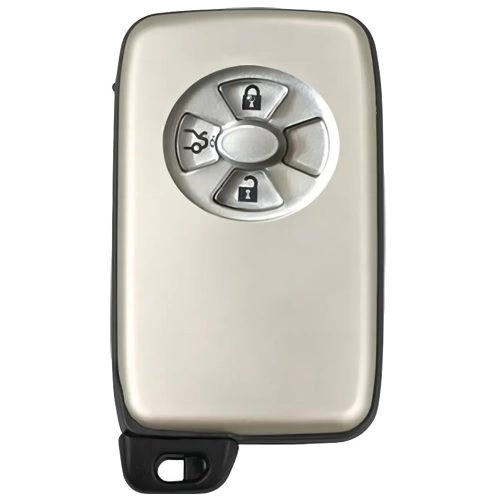 TOO1T1-Light Blue-Silver Plating- Car Key Cover For Toyota