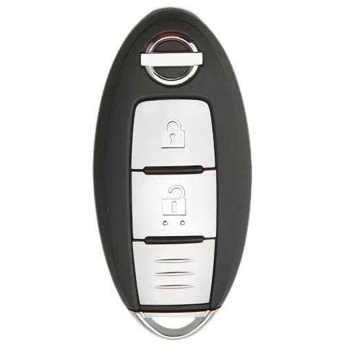 NIB1T1-Черный-металл-серый-плакировка-автомобильный-ключ-обложка-для-ниссан-инфинити