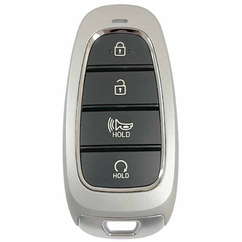 HYE6T1-White-Gold Plating- Car Key Cover For Hyundai