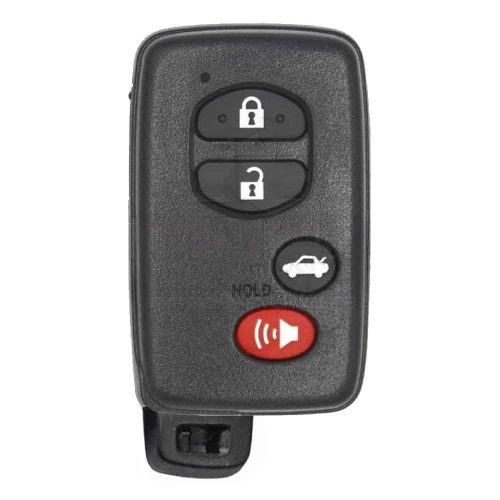 TOG5T1-White-Gold Plating- Car Key Cover For Toyota
