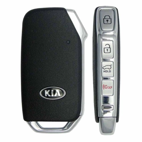 KIK2T1-Black-Gold Plating- Car Key Cover For Kia
