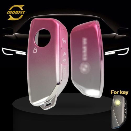 BMA1T1-Gradient Pink- Car Key Cover For BMW