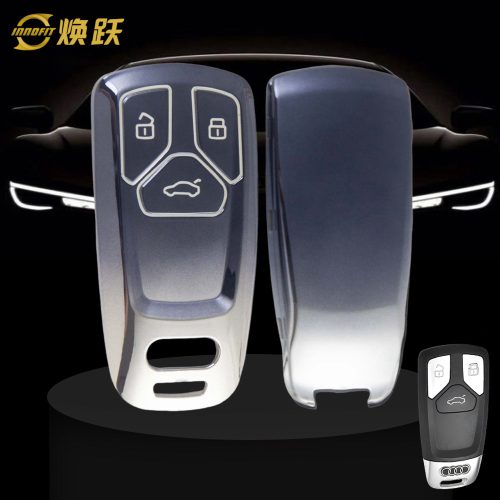 AUA1T1-Gradient Gray- Car Key Cover For Audi