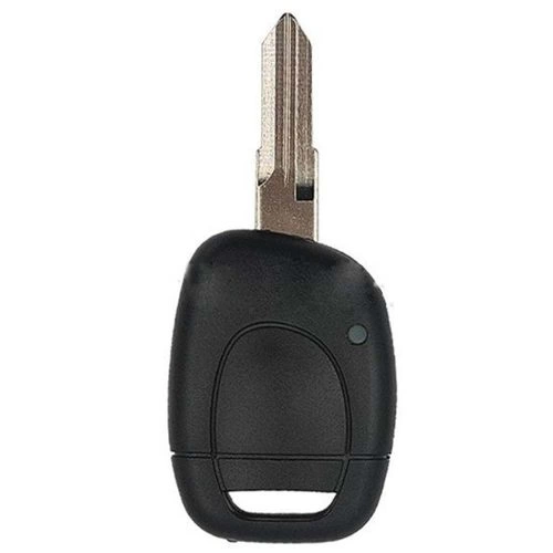 REE1T1-Light Blue-Silver Plating- Car Key Cover For Renault