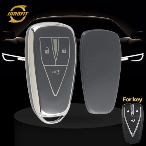 CHC1T1-Space Gray-Silver Plating- Car Key Cover For CHANGAN