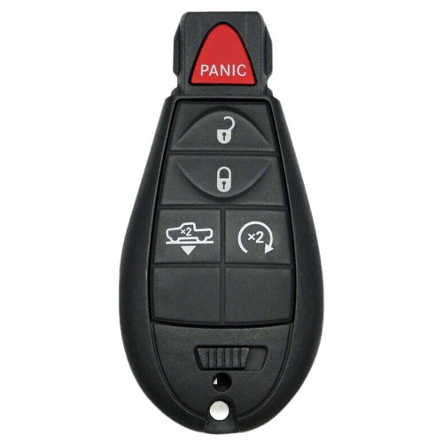 JEC11T1-Granny Grey-Gold Plating- Car Key Cover For Jeep Dodge Chrysler