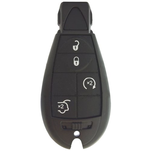JEC13T1-Granny Grey-Gold Plating- Car Key Cover For Jeep Dodge Chrysler