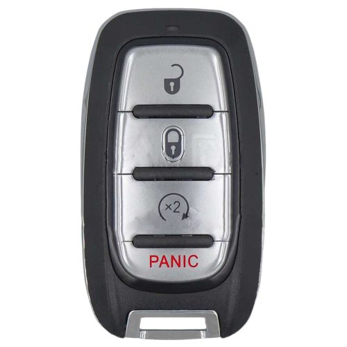 CYH2T1-White-Gold Plating- Car Key Cover For Chrysler