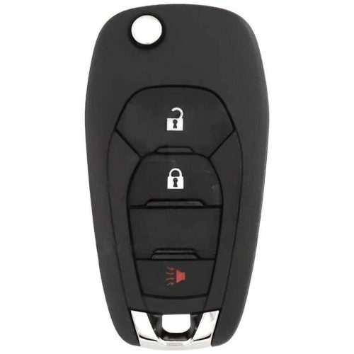 CEE2T1-Granny Grey-Gold Plating- Car Key Cover For Chevrolet