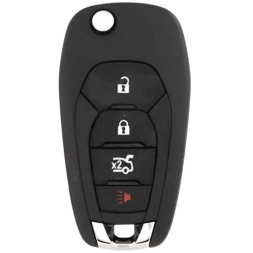 CEE4T1-Granny Grey-Gold Plating- Car Key Cover For Chevrolet