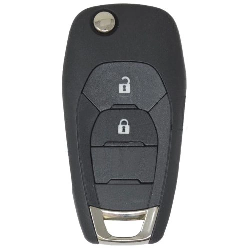 CEE5T1-Black-Gold Plating- Car Key Cover For Chevrolet