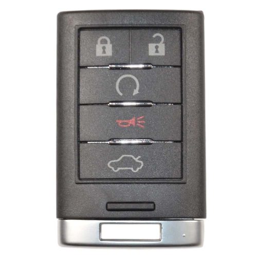 CEM1T1-Black-Silver Plating- Car Key Cover For Chevrolet Cadillac