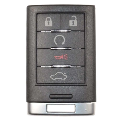 CEM1T1-Purple-Silver Plating- Car Key Cover For Chevrolet Cadillac
