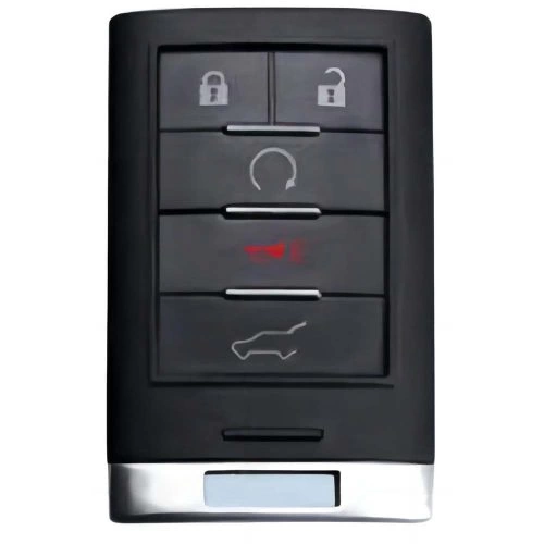 CEM9T1-Granny Grey-Gold Plating- Car Key Cover For Chevrolet Cadillac