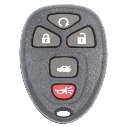 CEP2T1-Red-Gold Plating- Car Key Cover For Chevrolet Cadillac GMC