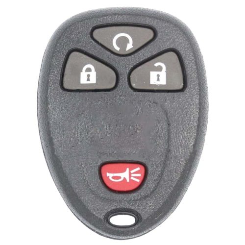 CEP5T1-White-Gold Plating- Car Key Cover For Chevrolet Cadillac GMC