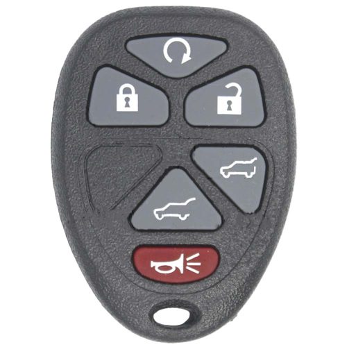 CEP6T1-Black-Gold Plating- Car Key Cover For Chevrolet Cadillac GMC