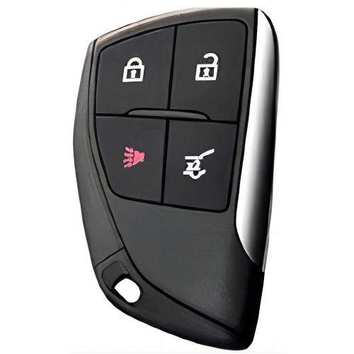 CEV2T1-Black-Gold Plating- Car Key Cover For Chevrolet Buick GMC