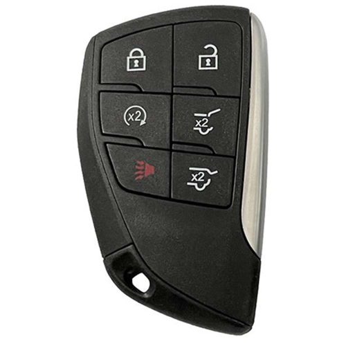 CEV4T1-Granny Grey-Gold Plating- Car Key Cover For Chevrolet Buick GMC