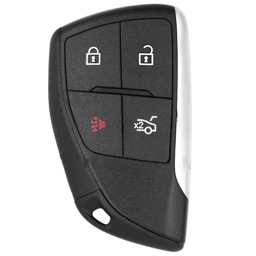 CEV6T1-White-Gold Plating- Car Key Cover For Chevrolet Buick GMC