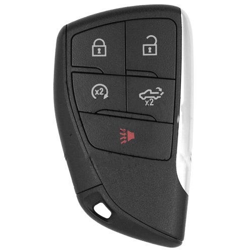CEV7T1-White-Gold Plating- Car Key Cover For Chevrolet Buick GMC