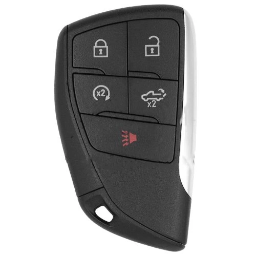 CEV7T1-Black-Gold Plating- Car Key Cover For Chevrolet Buick GMC