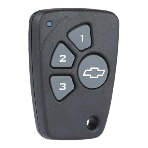 CEY1T1-White-Silver Plating- Car Key Cover For Chevrolet