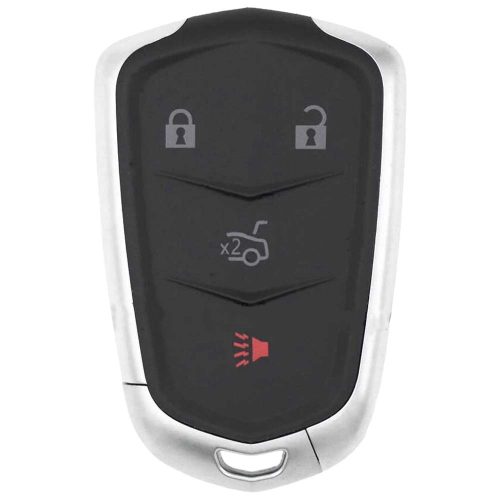 CAA6T1-Red-Gold Plating- Car Key Cover For Cadillac