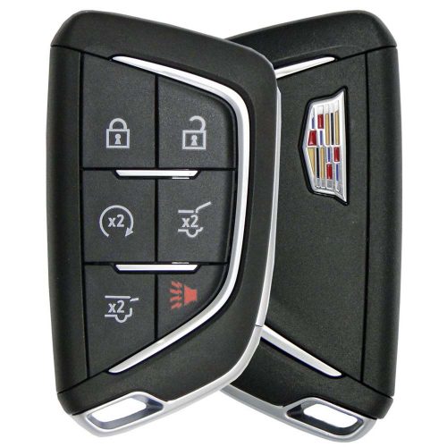 CAB2T1-Granny Grey-Gold Plating- Car Key Cover For Cadillac