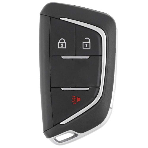 CAB3T1-Black-Gold Plating- Car Key Cover For Cadillac
