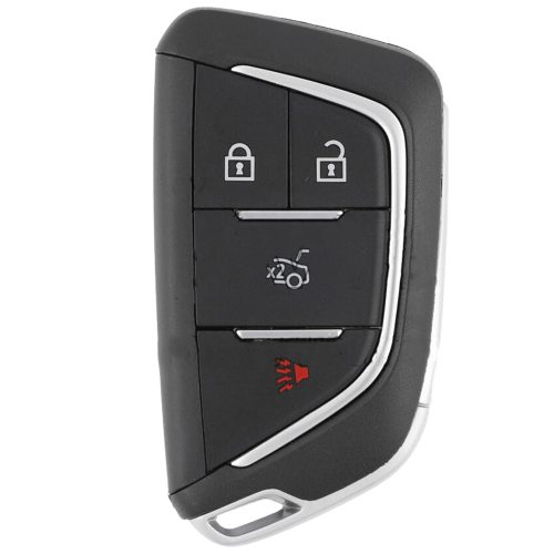 CAB5T1-Granny Grey-Gold Plating- Car Key Cover For Cadillac